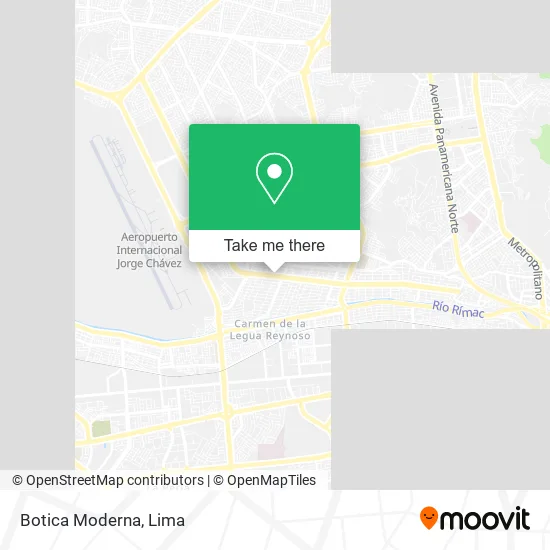 Mapa de Botica Moderna