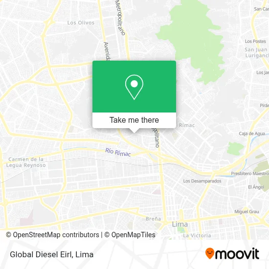 Global Diesel Eirl map