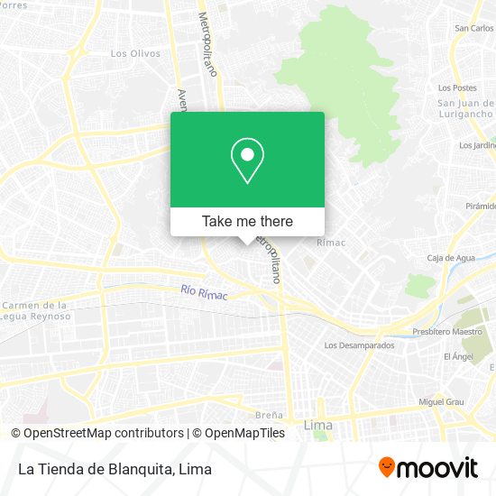 La Tienda de Blanquita map