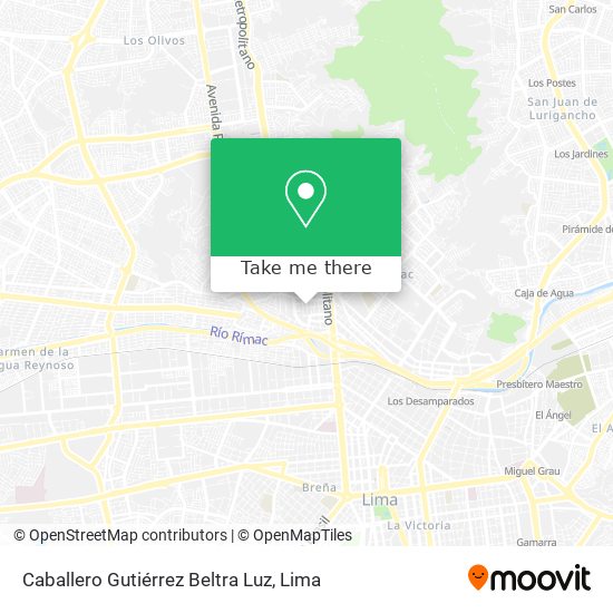 Caballero Gutiérrez Beltra Luz map