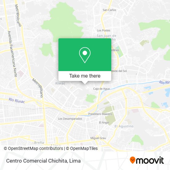 Mapa de Centro Comercial Chichita