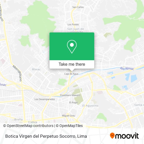 Botica Virgen del Perpetuo Socorro map