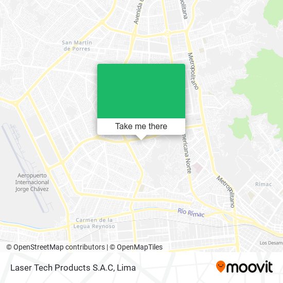 Laser Tech Products S.A.C map