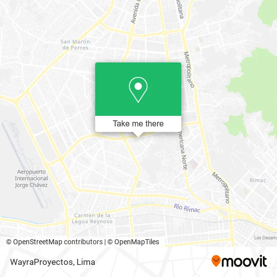 WayraProyectos map