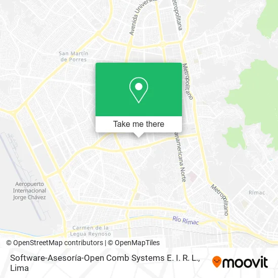 Software-Asesoría-Open Comb Systems E. I. R. L. map