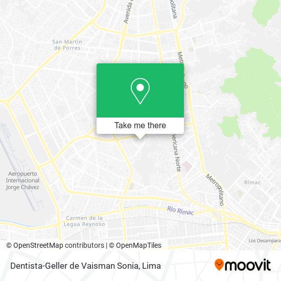 Dentista-Geller de Vaisman Sonia map