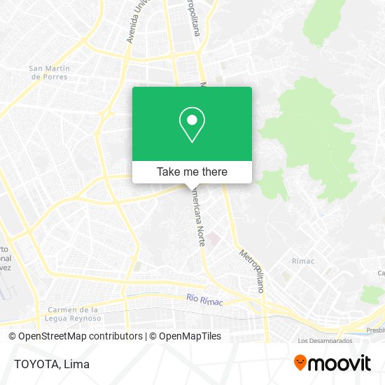 Mapa de TOYOTA