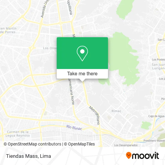 Mapa de Tiendas Mass