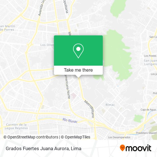Grados Fuertes Juana Aurora map