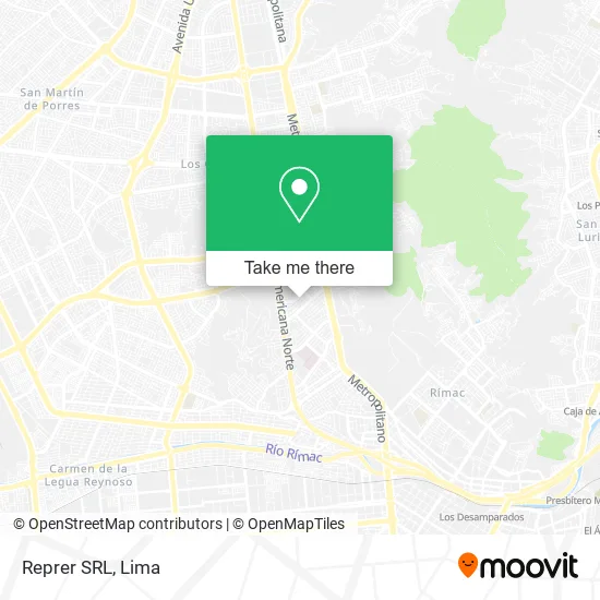 Mapa de Reprer SRL