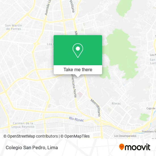 Mapa de Colegio San Pedro