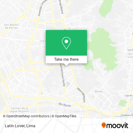 Mapa de Latín Lover
