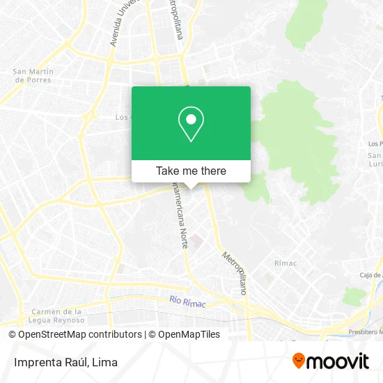 Mapa de Imprenta Raúl