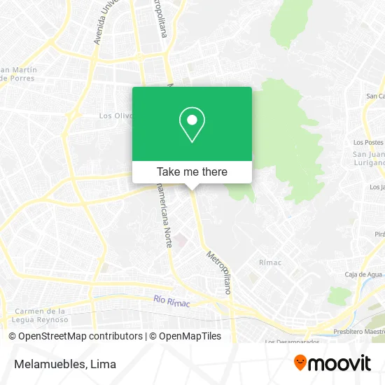Mapa de Melamuebles