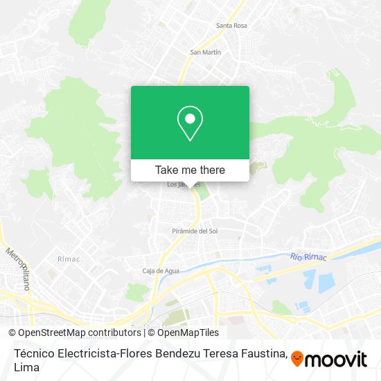 Técnico Electricista-Flores Bendezu Teresa Faustina map