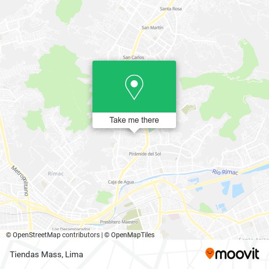Mapa de Tiendas Mass
