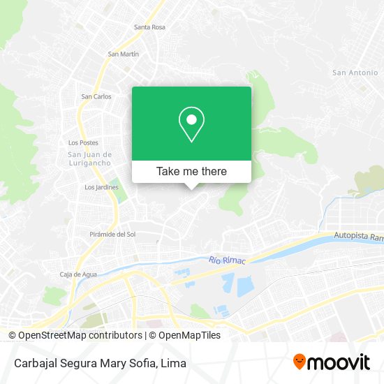 Carbajal Segura Mary Sofia map