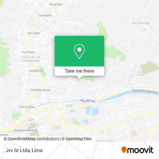 Jvv Sr Ltda map