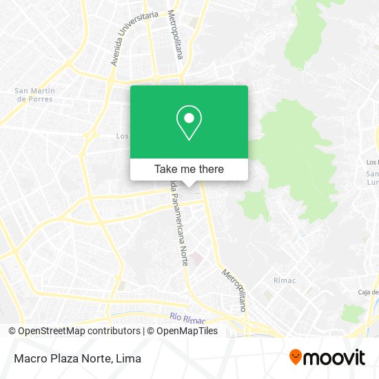 Macro Plaza Norte map