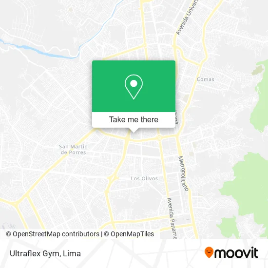 Ultraflex Gym map