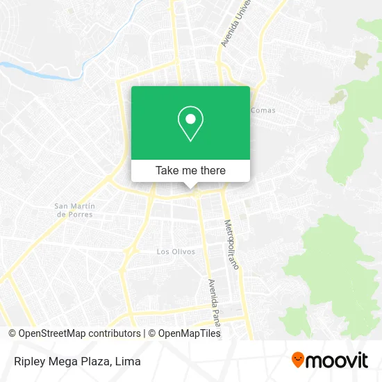 Ripley Mega Plaza map