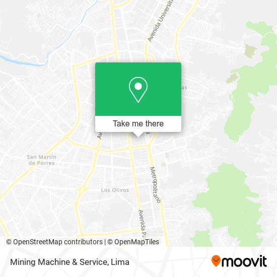 Mapa de Mining Machine & Service