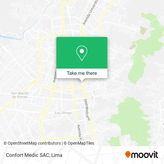 Confort Medic SAC map