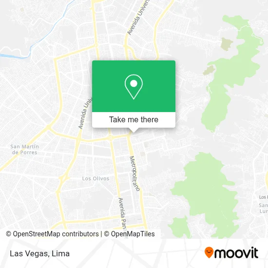 Las Vegas map