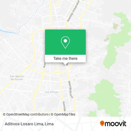 Aditivos-Losaro Lima map