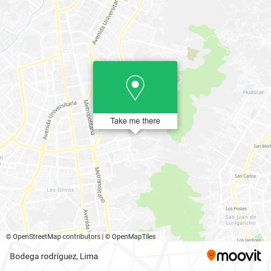 Bodega rodríguez map