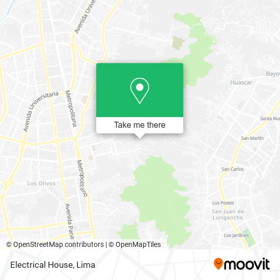 Electrical House map