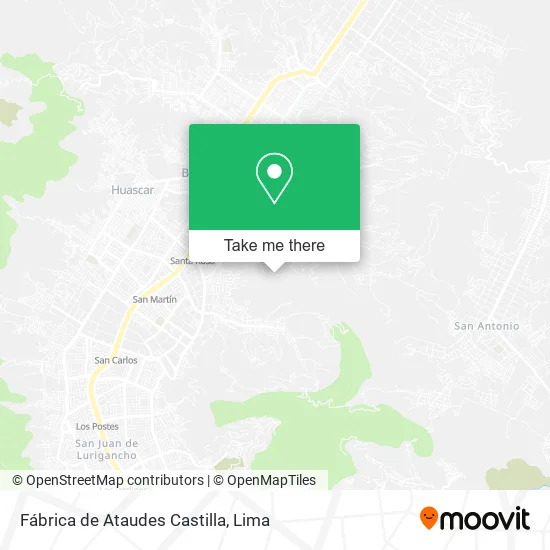 Fábrica de Ataudes Castilla map
