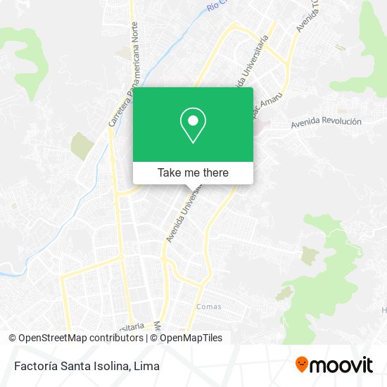 Factoría Santa Isolina map
