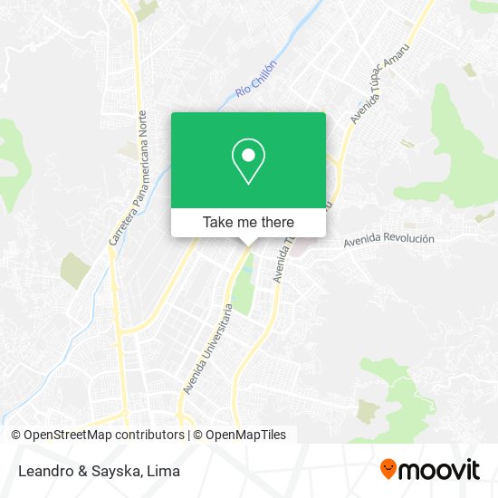 Mapa de Leandro & Sayska
