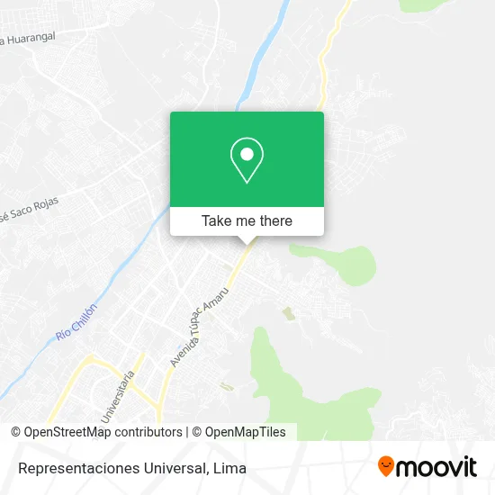 Representaciones Universal map