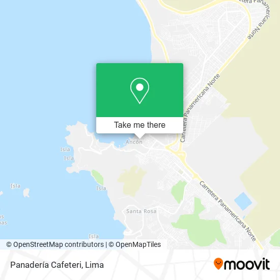 Panadería Cafeteri map
