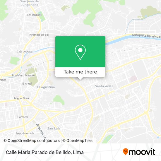 Calle María Parado de Bellido map