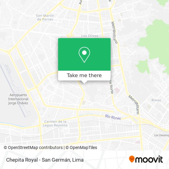 Chepita Royal - San Germán map