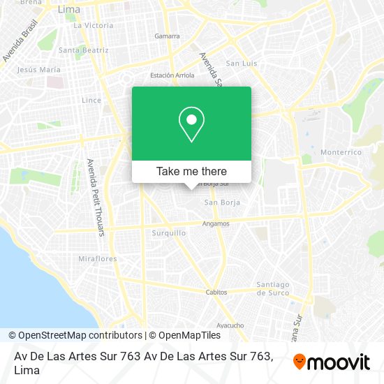 Mapa de Av  De Las Artes Sur 763 Av  De Las Artes Sur 763