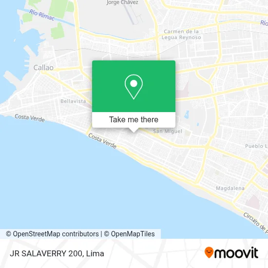 JR  SALAVERRY 200 map