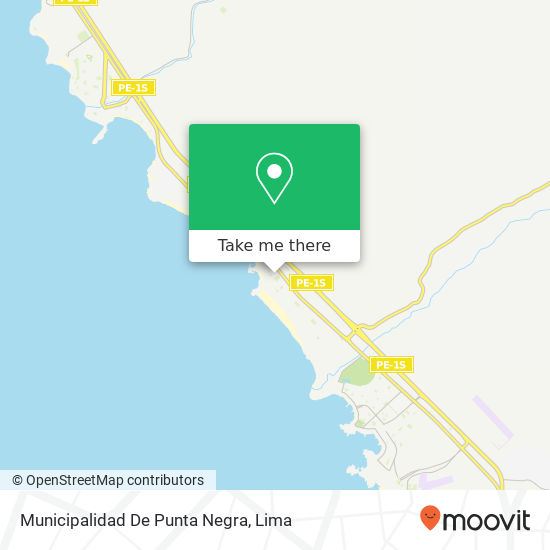 Municipalidad De Punta Negra map
