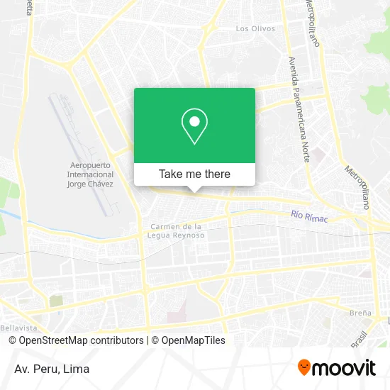 Mapa de Av. Peru