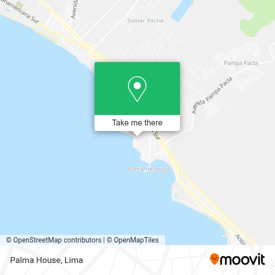 Casa Palma map