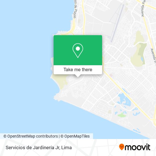 Servicios de Jardinería Jr map