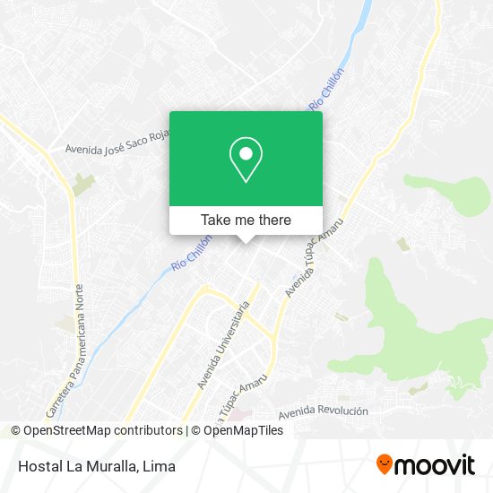 Hostal La Muralla map