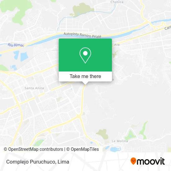 Mapa de Complejo Puruchuco
