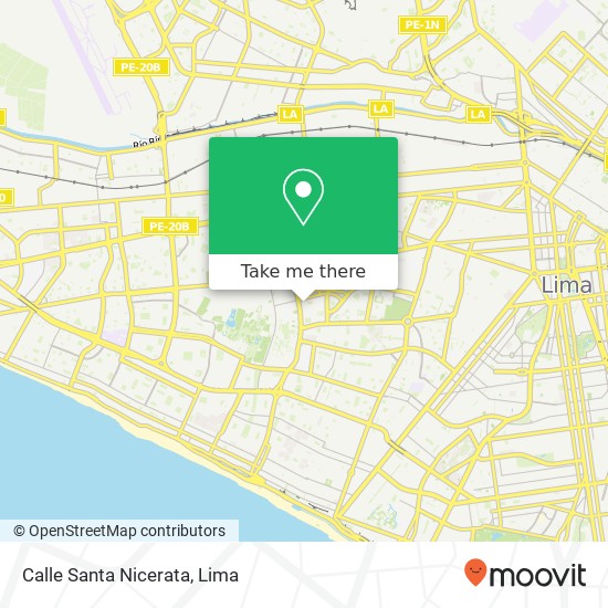 Calle Santa Nicerata map
