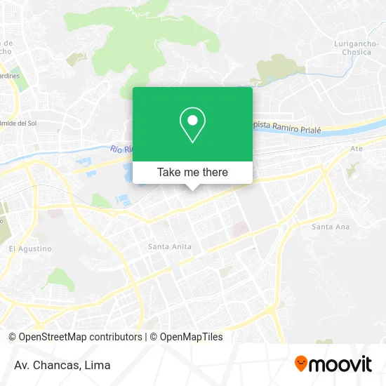 Av. Chancas map
