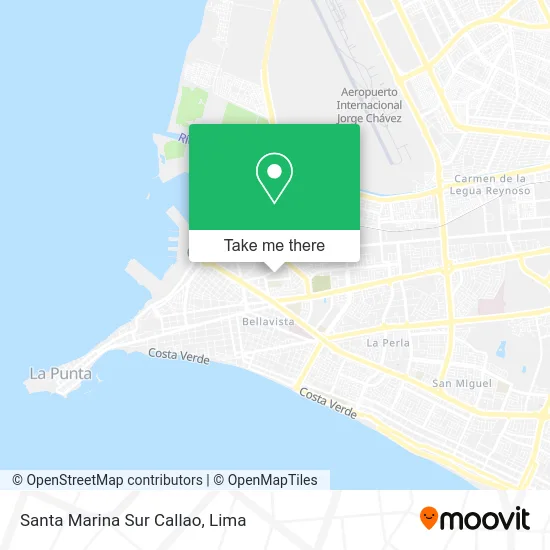 Santa Marina Sur Callao map