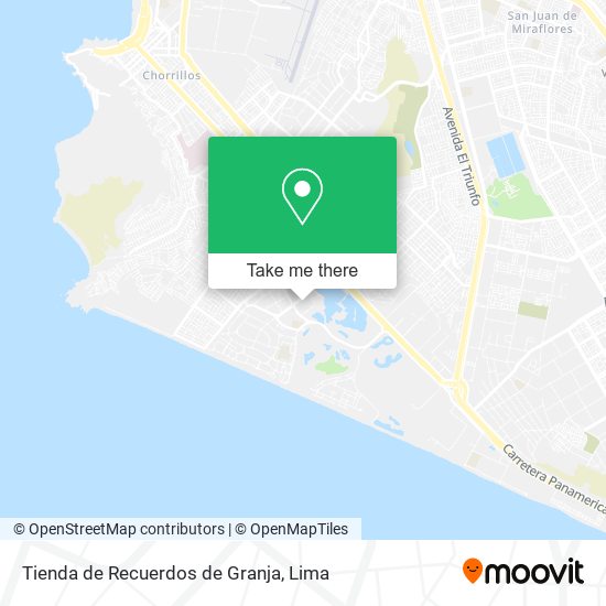 Tienda de Recuerdos de Granja map